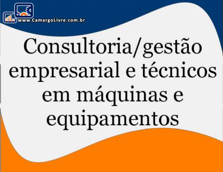 Consultoria em mquinas seladoras, tneis e datadores